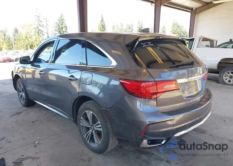 2017 Acura Mdx z USA, uszkodzony, nr VIN 5J8YD3H38HL001108